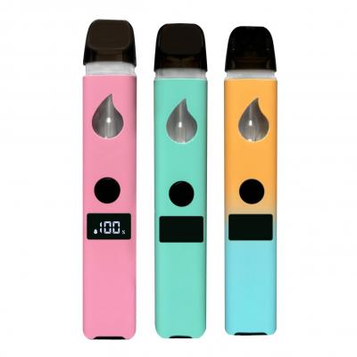Wholesable smart screen 1.0ml/2.0ml live resin Disposable vape pen 